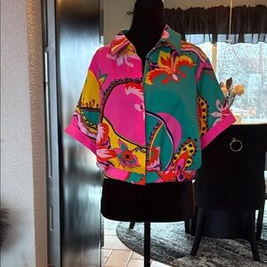 Vibrant Multicolor Women's Top